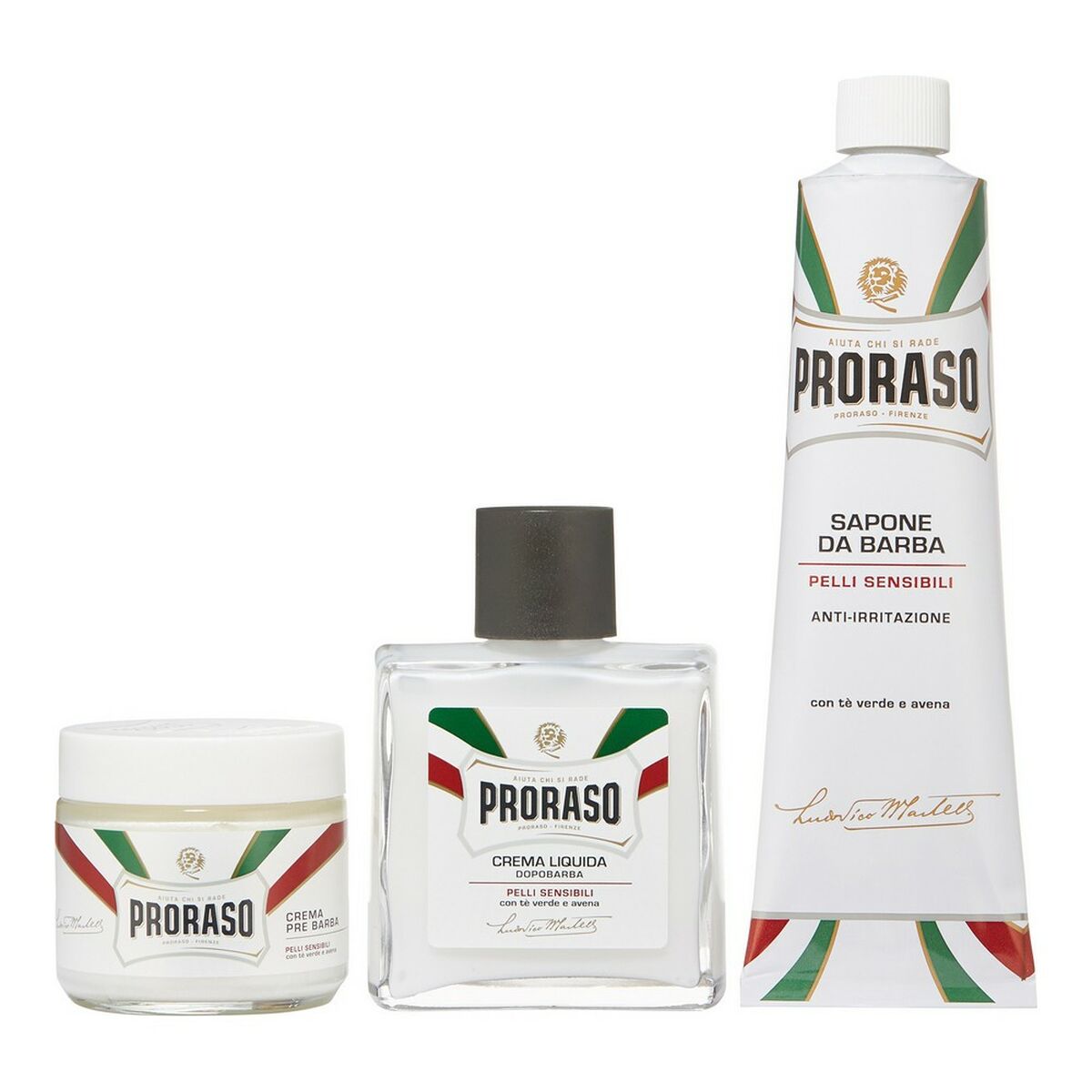 Shaving Set Proraso PELLI SENSIBLI 3 Pieces-2