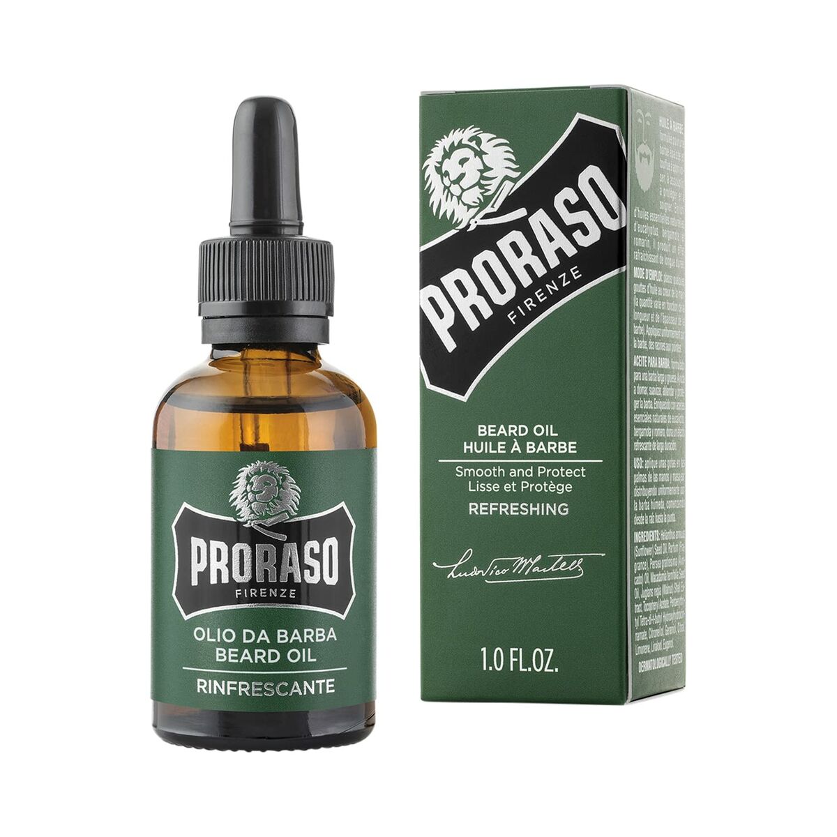 Beard Oil Proraso Beard Oil Refresh 30 ml Refreshing-1