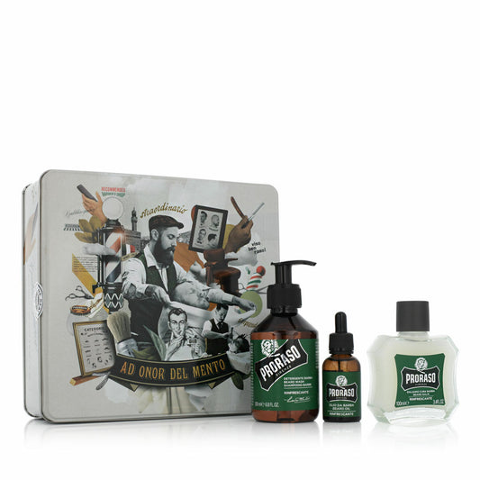 Beard care set Proraso Línea Refrescante-0