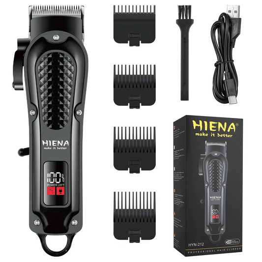 Electric Hair Clipper & Beard Trimmer USB Cordless Tool for Men Black-0